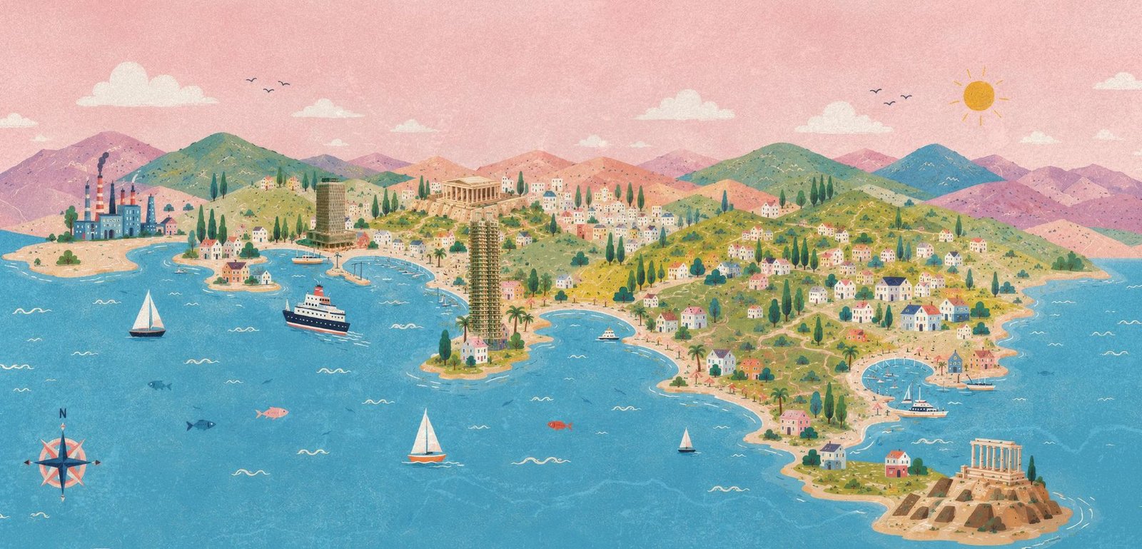 Η παραλιακή Αττική αλλάζει πρόσωπο με ένα νέο ενιαίο όραμα ανάπτυξης